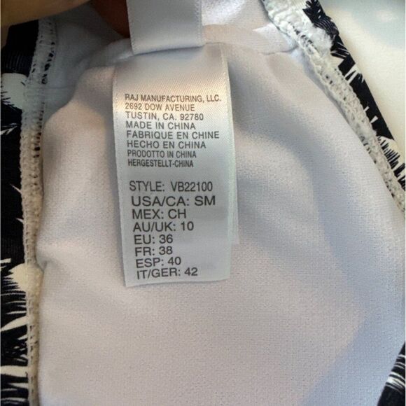 Stylish Womens Palm Tree Print Bikini Set - Size S - Picture 4 of 5